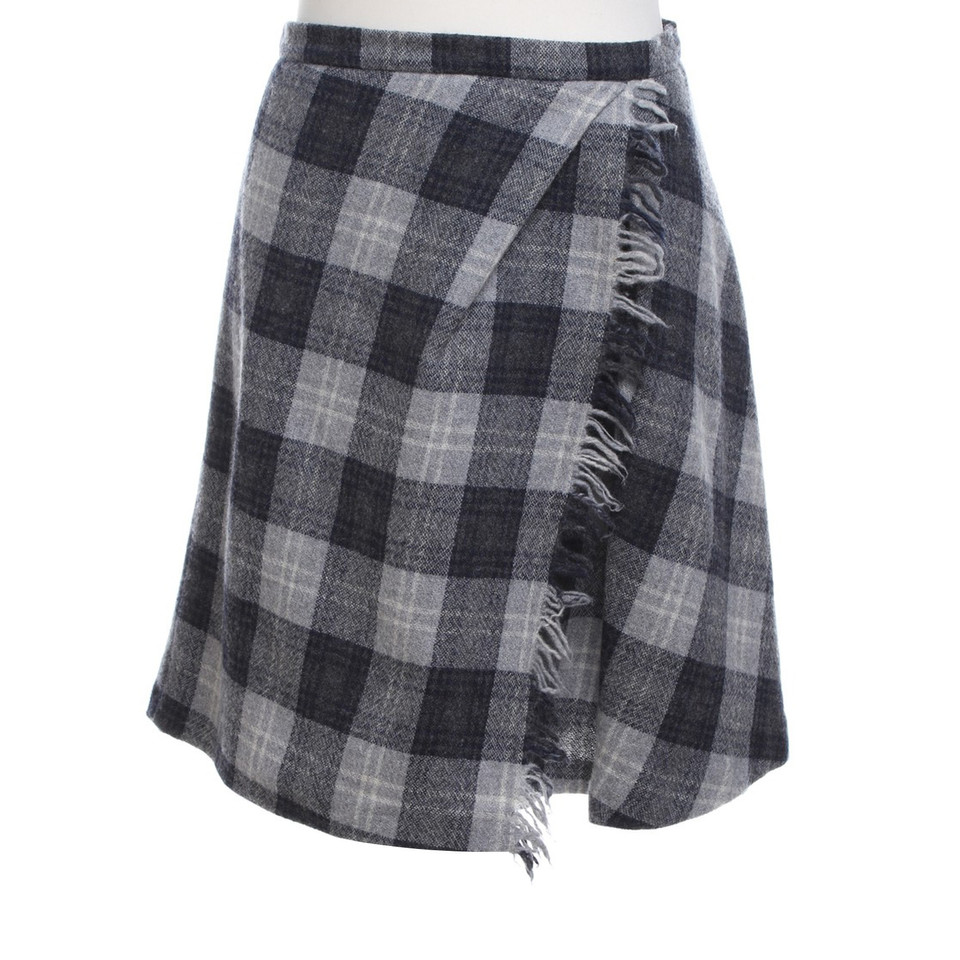 Max Mara skirt with check pattern