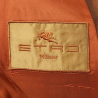 Etro Blazer in Orange-Braun