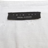 Twin Set Simona Barbieri Dress with hole embroidery
