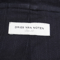 Dries Van Noten Giacca in blu scuro