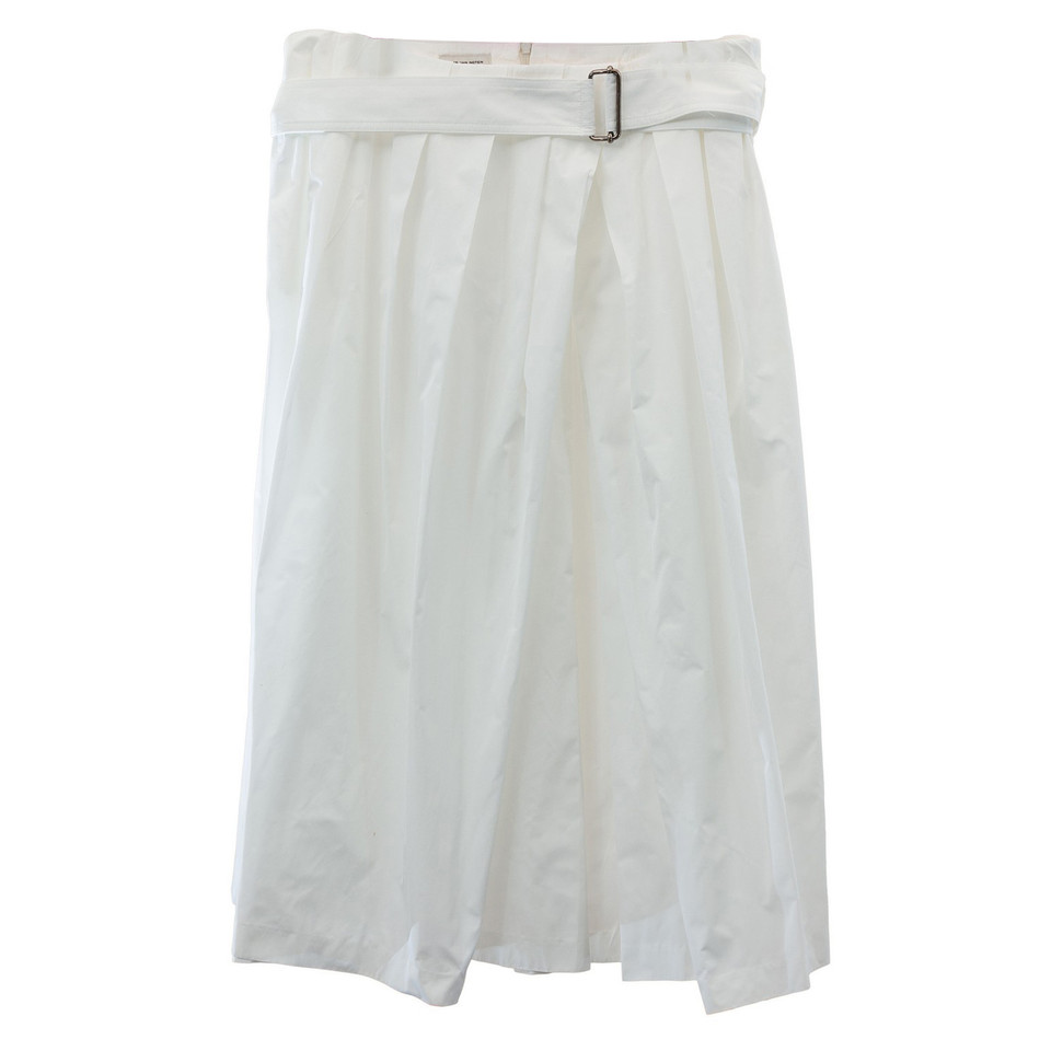 Dries Van Noten White skirt
