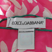 Dolce & Gabbana Doek met een bloemmotief