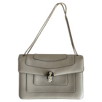 Bulgari Serpenti en Cuir en Gris