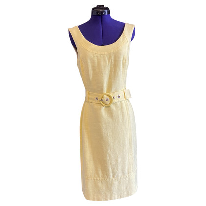 Laurèl Kleid aus Baumwolle in Gelb