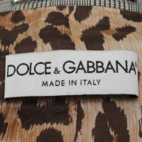 Dolce & Gabbana Tailleur pantalone check Principe di Galles