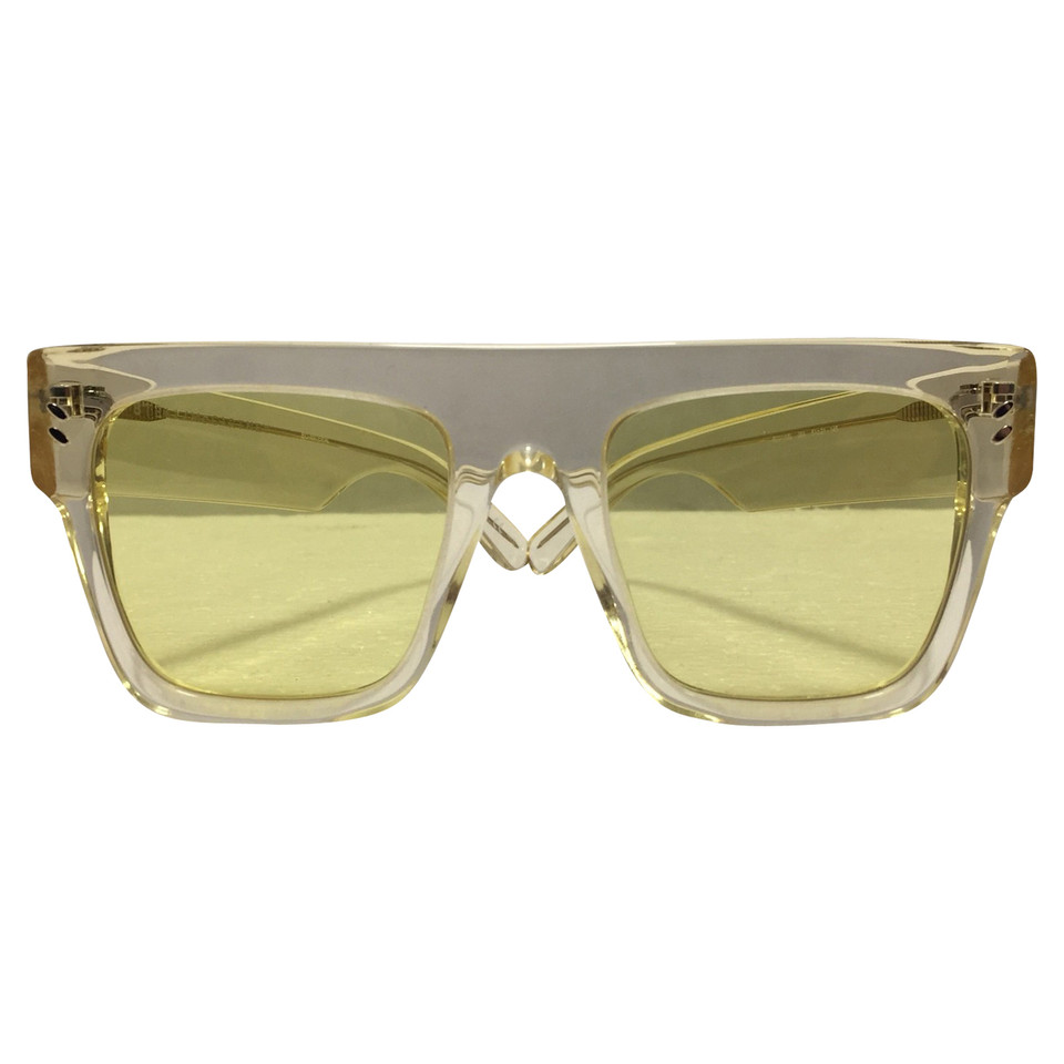 Stella McCartney Lunettes de soleil jaunes