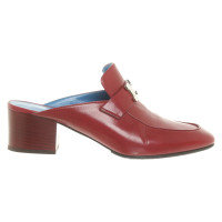 Hermès Pumps/Peeptoes en Cuir en Rouge