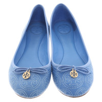 Tory Burch Ballerines en bleu