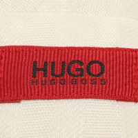 Hugo Boss Plooirok in crème