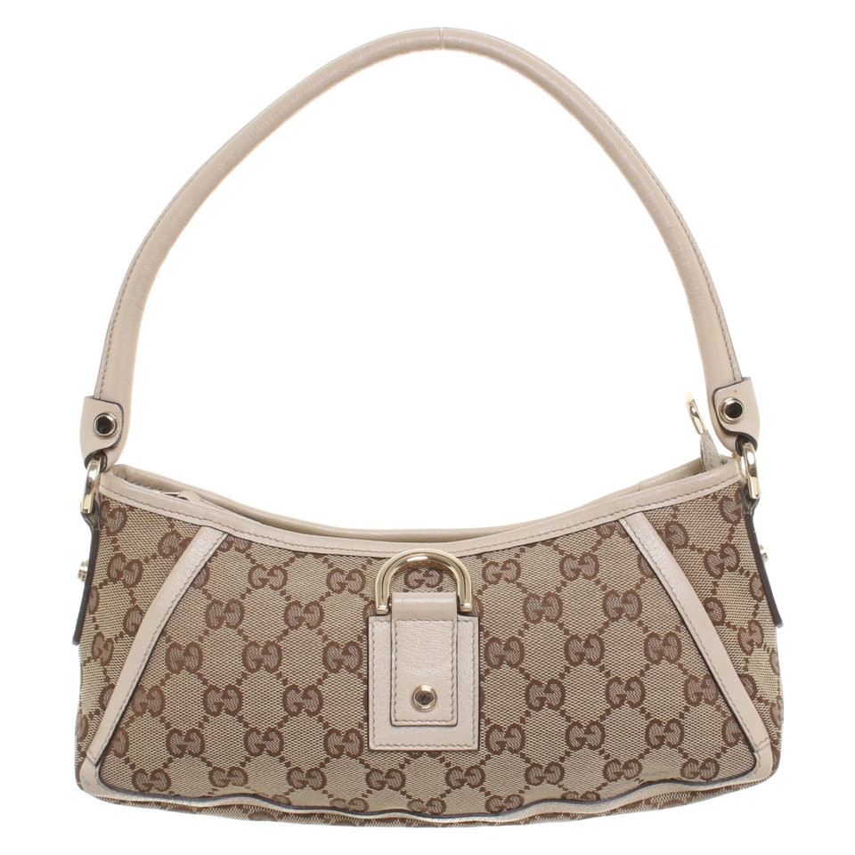 Gucci Handtas met patroon Guccissima