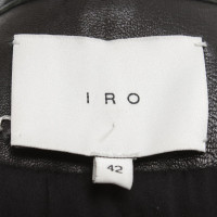 Iro Leather jacket in black