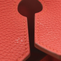 Hermès Birkin Bag 40 Leather in Red