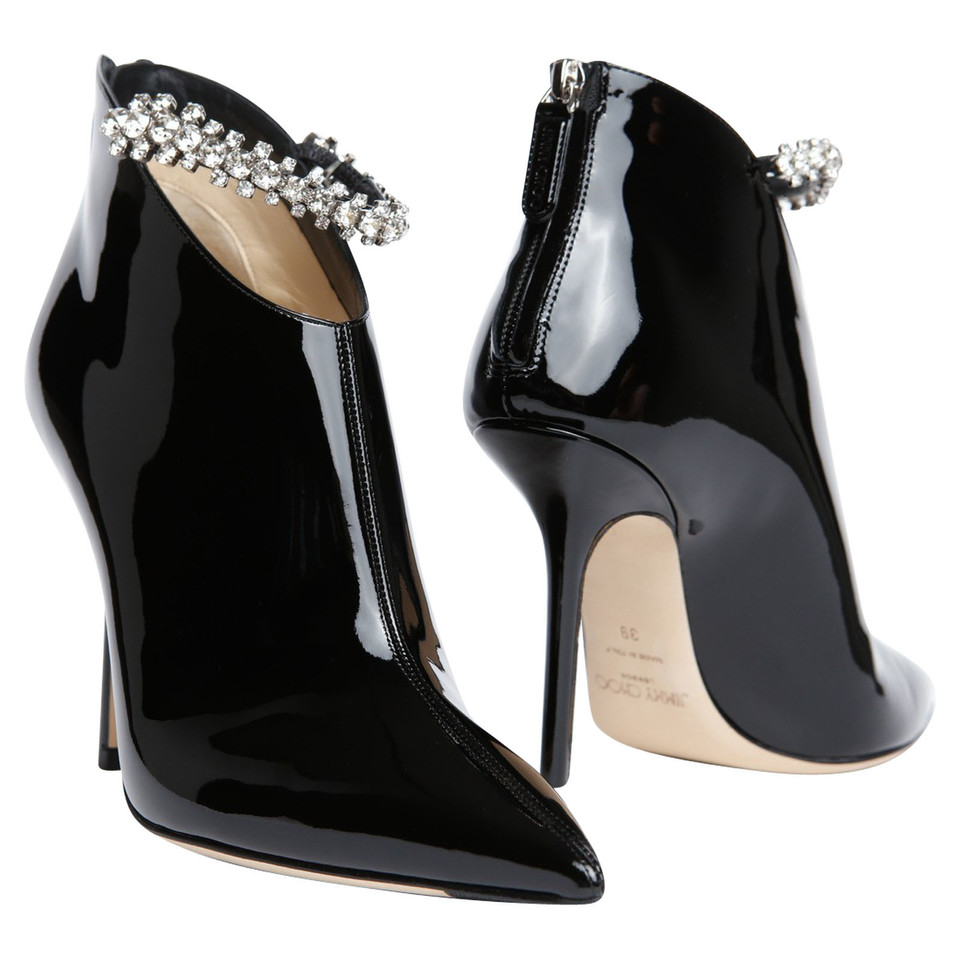 Jimmy Choo Ankle boots Patent leather in Black