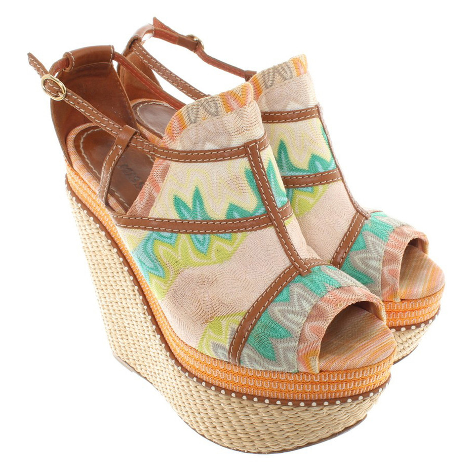 Missoni Wedges made of different materials
