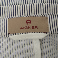 Aigner Blazer in cream / dark blue