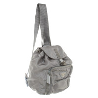 Prada Nylon Backpack in Gray