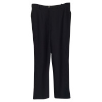 Chanel Pantalon en laine noire