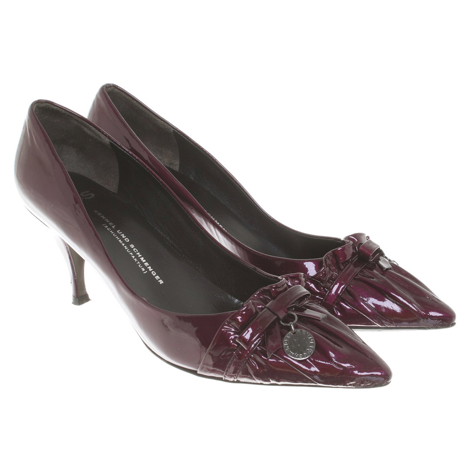 Kennel & Schmenger pumps in patent leather
