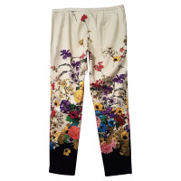 Moncler Pantaloni con una stampa floreale
