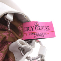 Juicy Couture Handtasche aus Leder in Creme