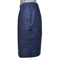 Moschino Love Skirt Cotton in Blue