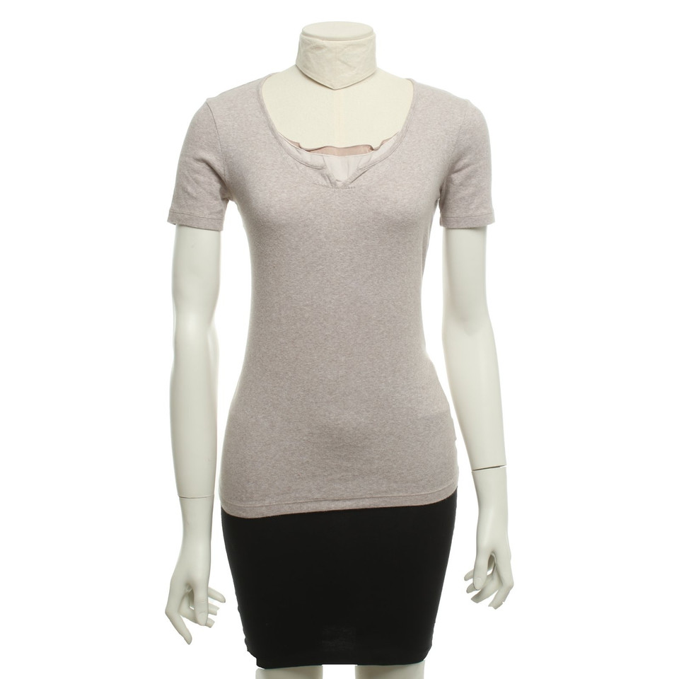 Fabiana Filippi T-shirt en nude / gris