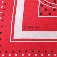 Hermès Zijden sjaal met motiefprint
