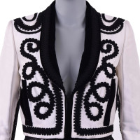 Dolce & Gabbana Blazer aus Seide in Weiß