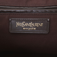 Yves Saint Laurent Handtas in bruin