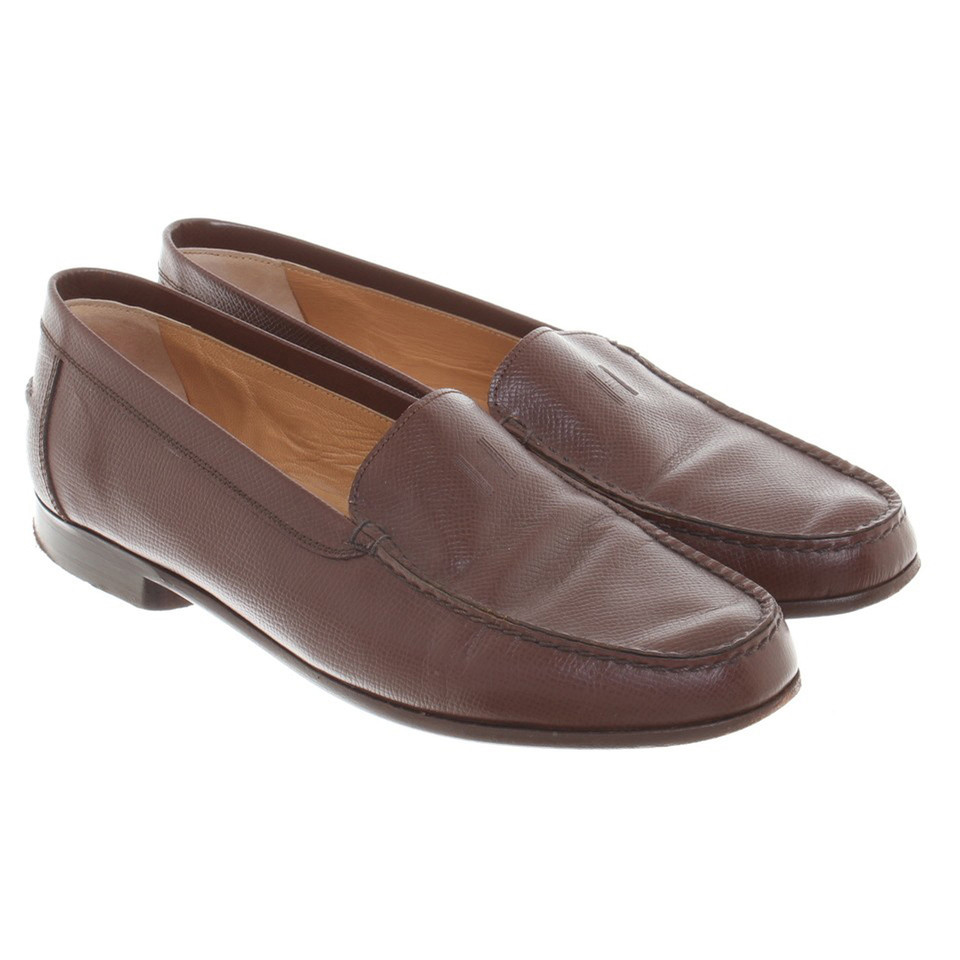 Hermès Loafers in Braun