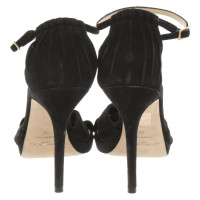 Jimmy Choo Sandales en Daim en Noir