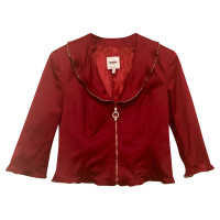 Moschino Veste/Manteau en Coton en Rouge