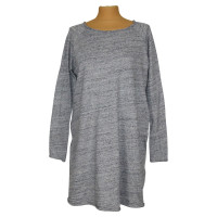 American Vintage Kleid aus Baumwolle in Grau