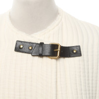 Isabel Marant Jacke/Mantel aus Baumwolle in Creme