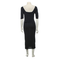 Christian Dior Costume en Viscose en Bleu