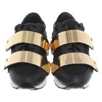 Jeffrey Campbell Sneakers in black / gold