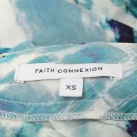 Faith Connexion Gonna lunga in seta con stampa