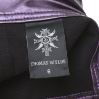 Thomas Wylde Hose in Violett