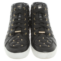 Michael Kors Trainers Leather in Black