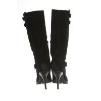 Ash Boots Suede in Black