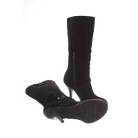 Ash Boots Suede in Black