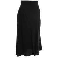 Prada skirt incornato in nero