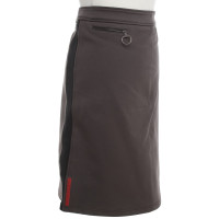 Prada skirt in brown / black