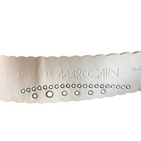 Marc Cain Ceinture en Cuir en Blanc