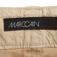 Marc Cain Cotton trousers in beige