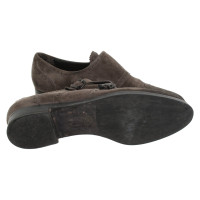 Kennel & Schmenger Lace-up shoes Suede in Taupe