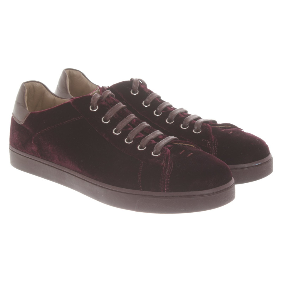 Gianvito Rossi Sneakers in Bordeaux