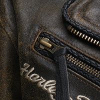 Harley Davidson Leren jas in used-look