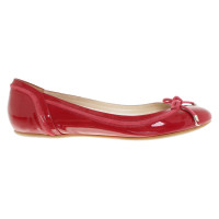 Christian Dior Ballerinas in red
