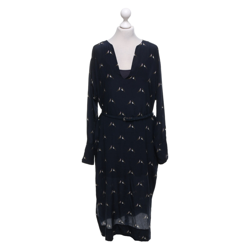 Turnover Dress with pattern